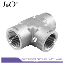 Fil en acier inoxydable Swagelok Tee Pipe Fitting